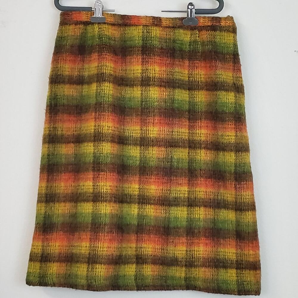VINTAGE Caline Italian Wool Blend Skirt Sz 14